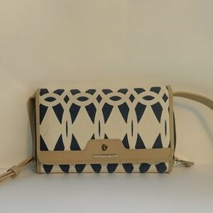 Spartina 449 Navy and Cream Crossbody Bag